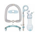 Детский самокат CITY LINE Baby Care 388 4в1, с родительской ручкой, сиденьем, LED-подсветкой и корзинкой