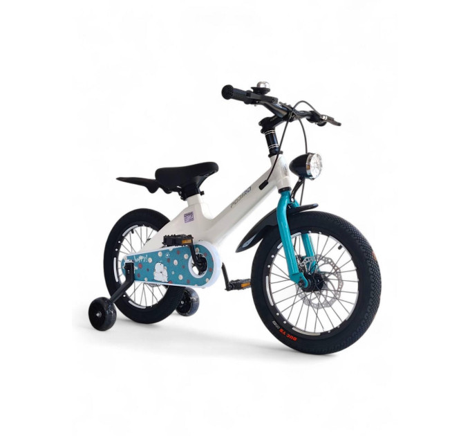 Детский велосипед Pobird Magnesium 8890-14 легкая магниевая рама, колеса 14″, дисковые тормоза, от 3 лет