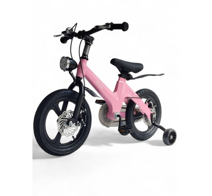 Детский велосипед Viccabe Magnesium 11A-14 магниевая рама, 14″ колеса, дисковые тормоза, от 4 лет