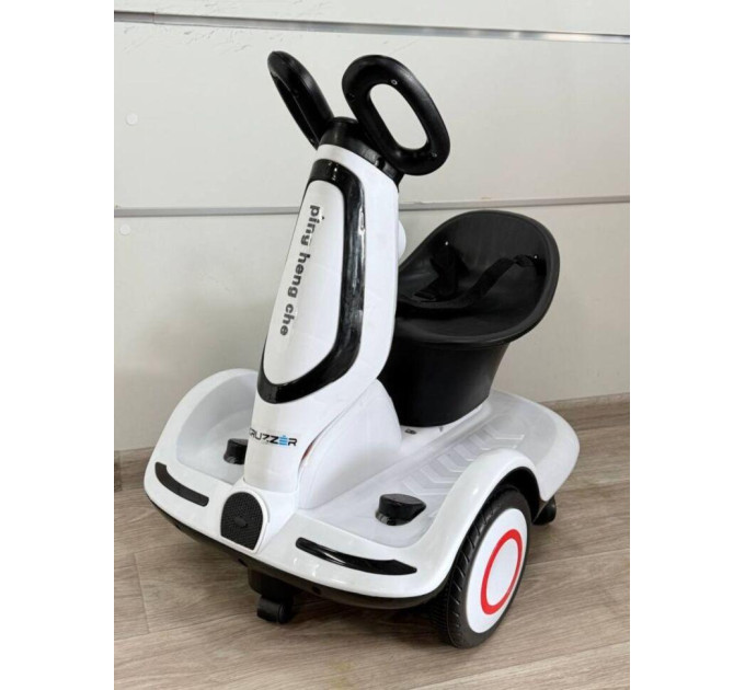 Дитячий електроскутер Rio UQD-7017 з ременями безпеки, музикою та Bluetooth