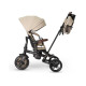 Детский беговел Tri-cycle COMFO MAX Beige с широкими колёсами и регулируемым сиденьем