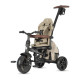 Детский беговел Tri-cycle COMFO MAX Beige с широкими колёсами и регулируемым сиденьем
