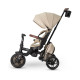 Детский беговел Tri-cycle COMFO MAX Beige с широкими колёсами и регулируемым сиденьем