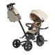 Детский беговел Tri-cycle COMFO MAX Beige с широкими колёсами и регулируемым сиденьем