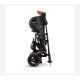 Детский беговел Tri-cycle RITO DELUXE Black с широкими колёсами и регулируемым сиденьем