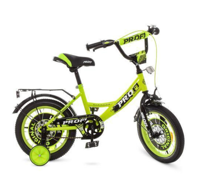 Велосипед салатовый Original boy PROF1 14" Y1442 двухколесный детский
