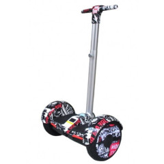 Гіроскутер із ручкою А8 Smart Balance 10.5" Пірат