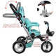 Велосипед для детей Turbo Trike M AL3645A-14 Mint три колеса мята