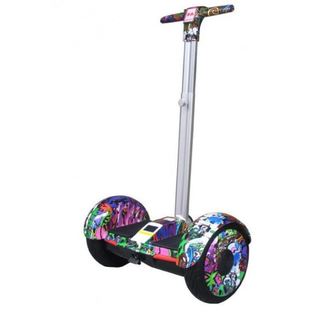 Гіроскутер із ручкою А8 Smart Balance 10.5" джунглі
