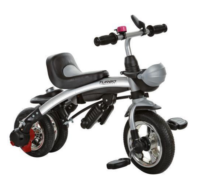 Детский велосипед 2в1 беговел Turbo Trike M 3212A-4 розовый