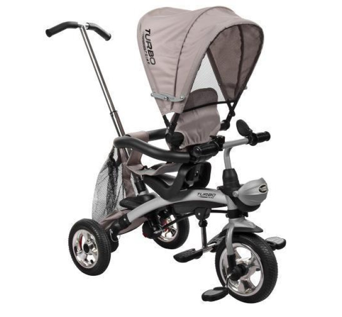 Детский трехколесный велосипед Turbo Trike M 3212A-7 2в1 беговел