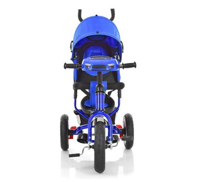 Трехколесный детский велосипед колясочный Turbo Trike M 3115HA-14 со светом и звуком
