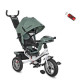Дитячий велосипед Turbo Trike M 3115HA-17 хакі три гумові колеса