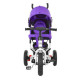 Трехколесный велосипед детский Turbo Trike M 3113-8A фиолетовый прогулочный