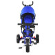 Колясочный детский велосипед Turbo Trike M 3113-14 3-х колесный синий