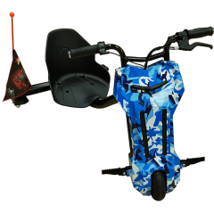Дріфт-карт елеткроскутер Windtech Drift Cart 8″ Crazy Bug блакитний мілітарі Дріфт-карт елеткроскутер Windtech Drift Cart 8″ Crazy Bug блакитний мілітарі