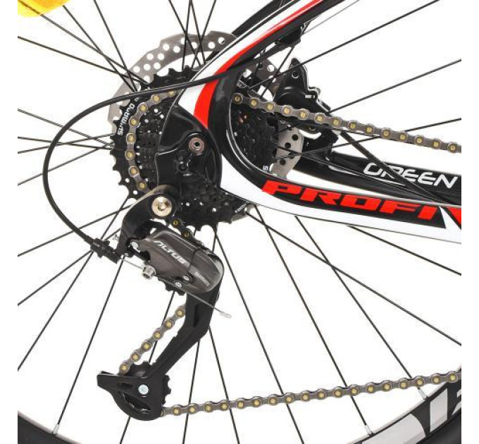 Велосипед з колесами 27,5" MTB-рама та гідравлічна вилка PROFI EB275STUBBORN CB275.1
