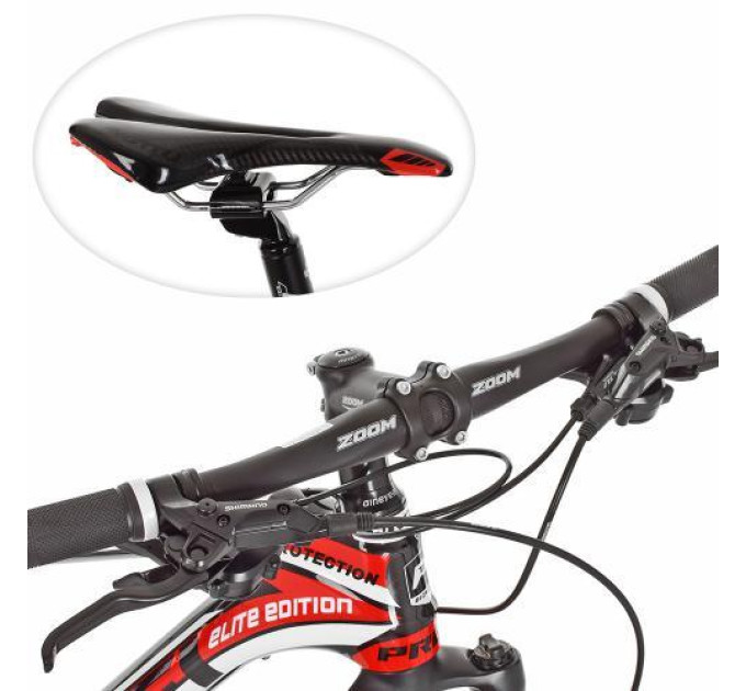 Велосипед з колесами 27,5" MTB-рама та гідравлічна вилка PROFI EB275STUBBORN CB275.1