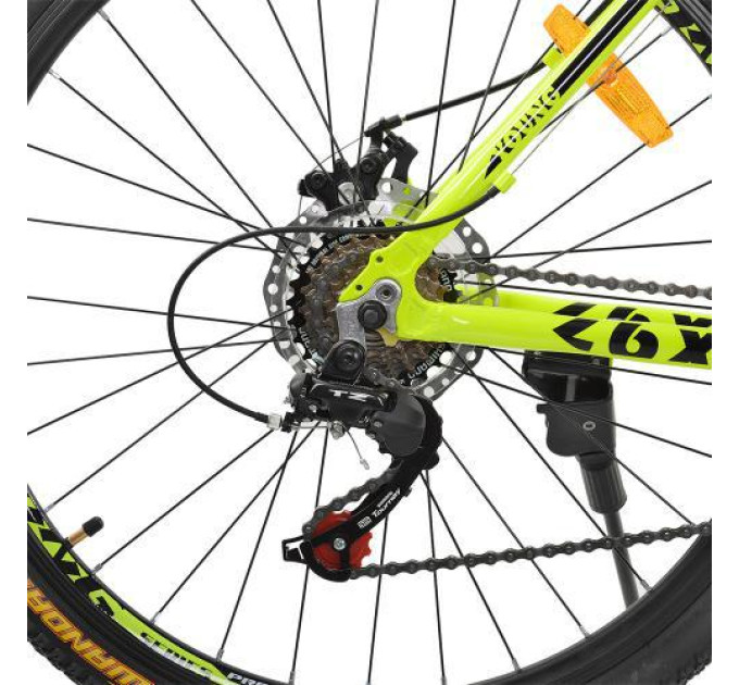 Салатовый спортивный велосипед Profi 26" G26YOUNG A26.1M
