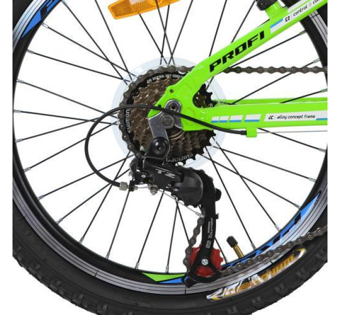 Спортивный велосипед Profi 20" G20A315-L-2B 21 скорость качественный удобный