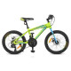 Спортивный велосипед салатово-голубой Profi 20" G20HARDY A20.1 Shimano 18SP