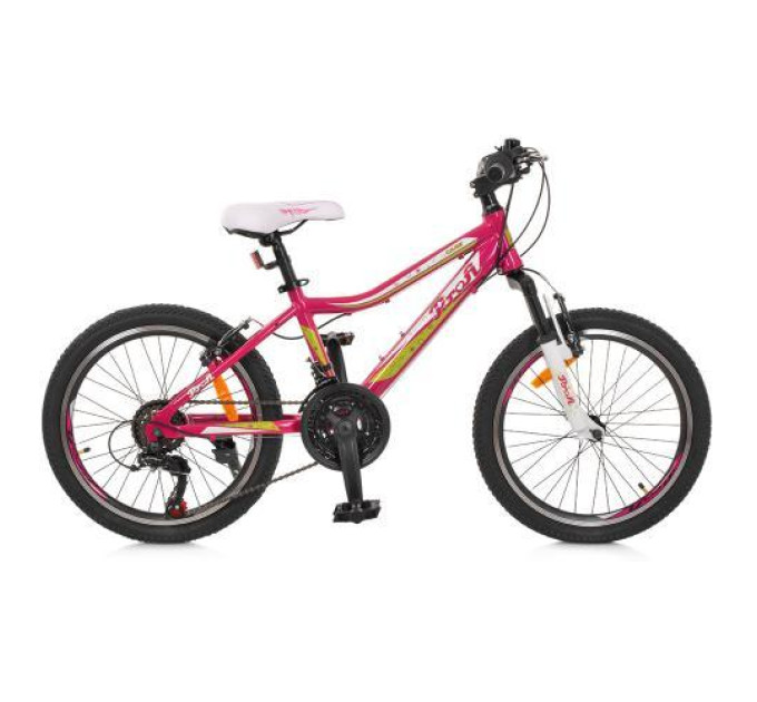 Спортивный детский велосипед Profi 20" G20CARE A20.1 розовый SHIMANO 18SP