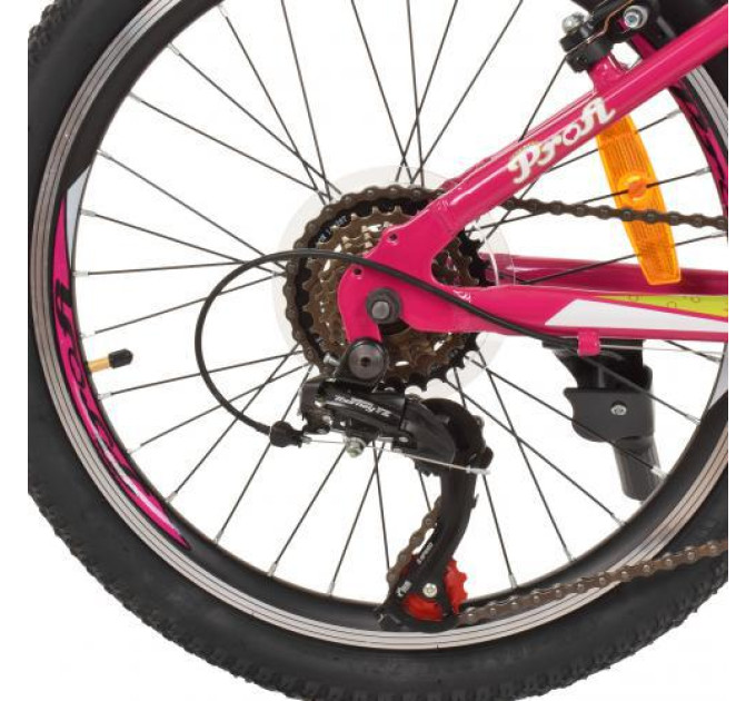 Спортивный детский велосипед Profi 20" G20CARE A20.1 розовый SHIMANO 18SP