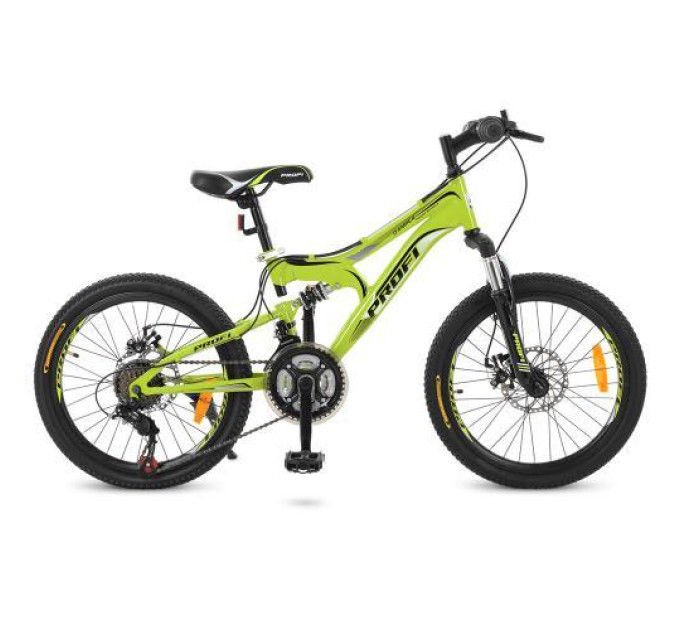 Спортивный велосипед для детей G20DAMPER S20.4 колеса 20 дюймов зеленый
