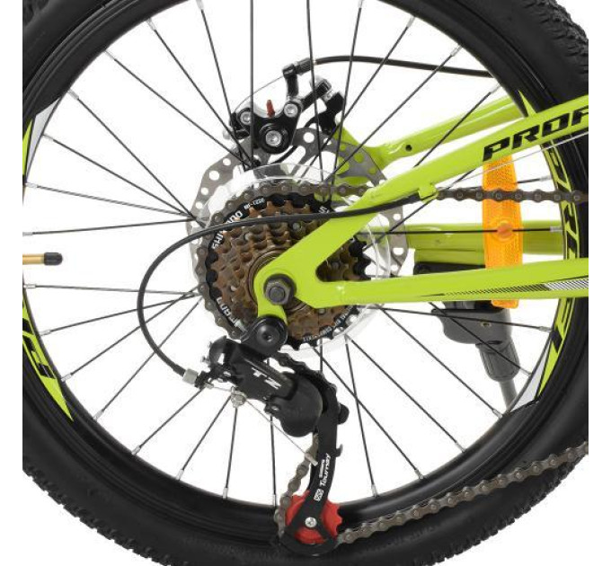 Спортивный велосипед для детей G20DAMPER S20.4 колеса 20 дюймов зеленый