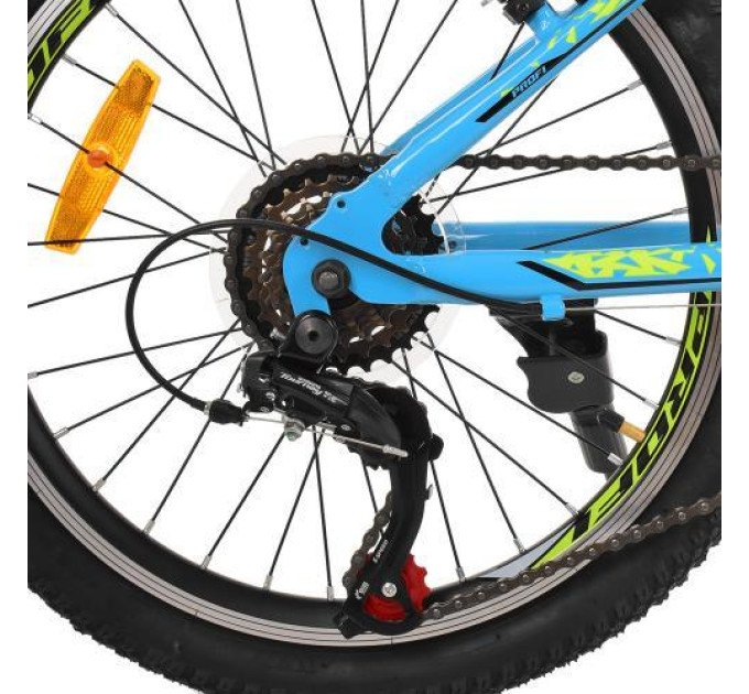 Дитячий велосипед Profi 20" G20PLAIN A20.2 блакитний двоколісний SHIMANO 18SP