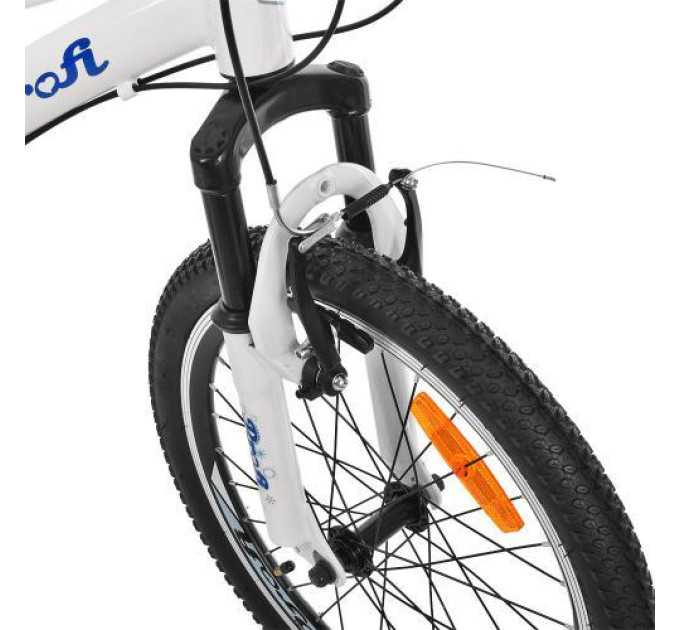 Спортивный велосипед белый детский Profi 20" G20VEGA A20.1 SHIMANO 18SP