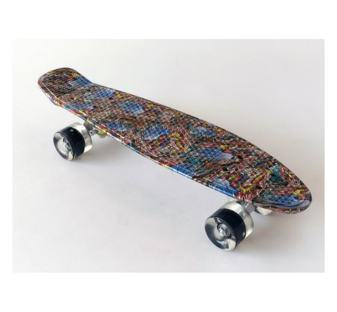 Пенни борд детский городской Penny Board до 80 кг 12 цветов