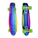 Пенни борд Penny Board с подсветкой хамелеон