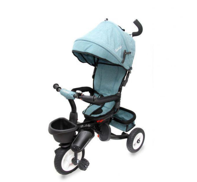 Самокат Maraton Trike 69 трёхколёсный велосипед для детей с амортизацией и корзиной на руле