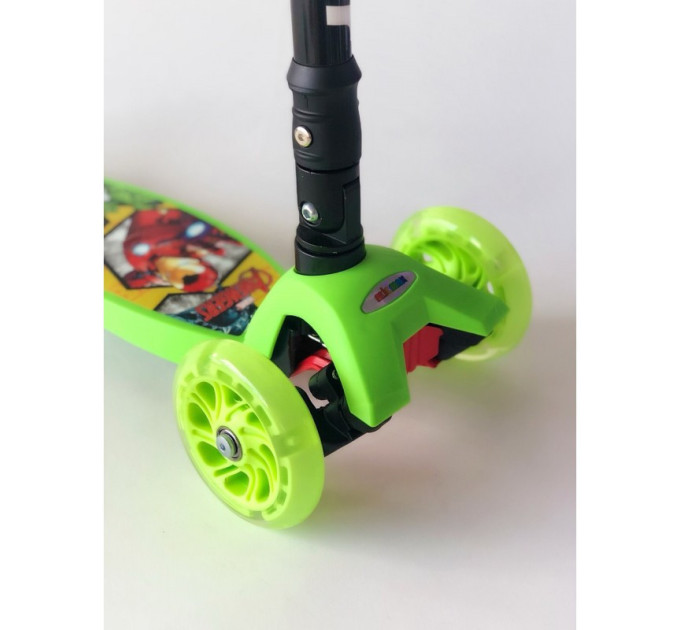 Самокат Scooter с подсветкой колес для девочки и мальчика