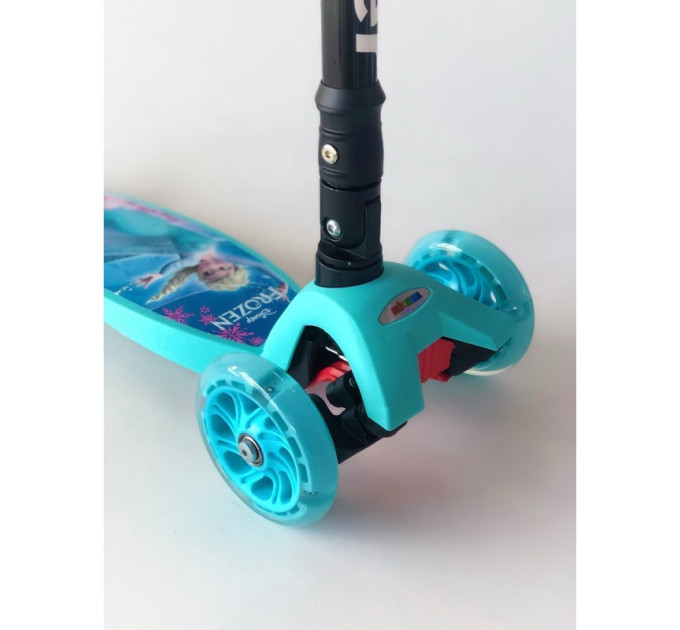 Самокат Scooter с подсветкой колес для девочки и мальчика