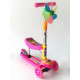 Самокат Happy Scooter самокат-беговел разноцветный от 3-х лет