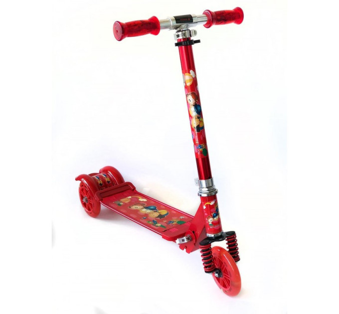 Самокат Scooter для детей складной 3 цвета