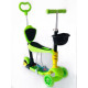 Самокат-беговел 5 в 1 QD ScooTer PH5 з ручкою тримачем та кошиком різні кольори