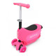 Детский самокат трехколесный с сиденьем и багажником Maraton Scooter 130