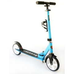 Самокат міський Scooter з підсклянником складаний