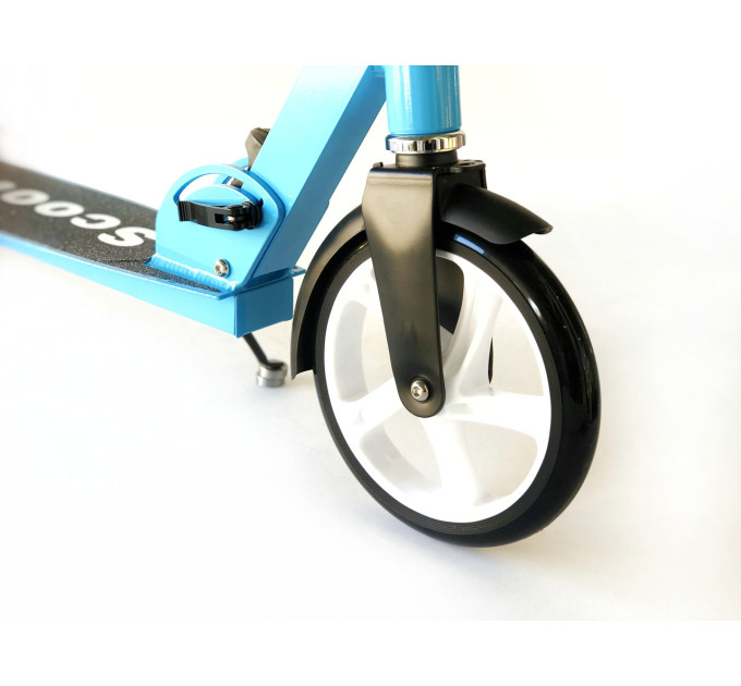 Самокат міський Scooter з підсклянником складаний