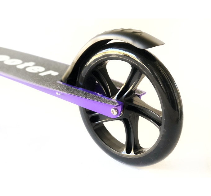 Самокат міський Scooter з підсклянником складаний