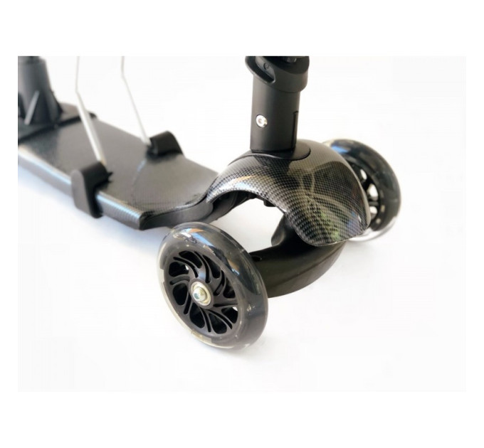 Самокат-беговел 5 в 1 QD ScooTer PP5 з батьківською ручкою