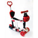 Самокат-беговел 5 в 1 QD ScooTer PP5 з батьківською ручкою