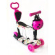 Самокат-беговел 5 в 1 QD ScooTer PP5 з батьківською ручкою