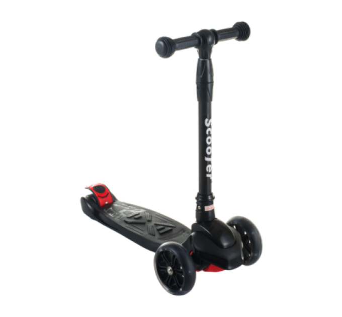 Дитячий самокат Scooter складний підсвічування коліс