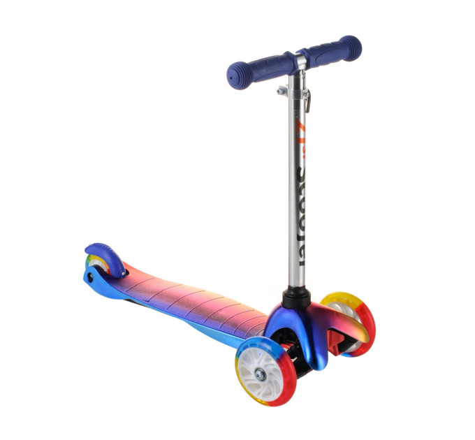 Детский самокат Scooter 0072Е хамелеон от 3-х лет