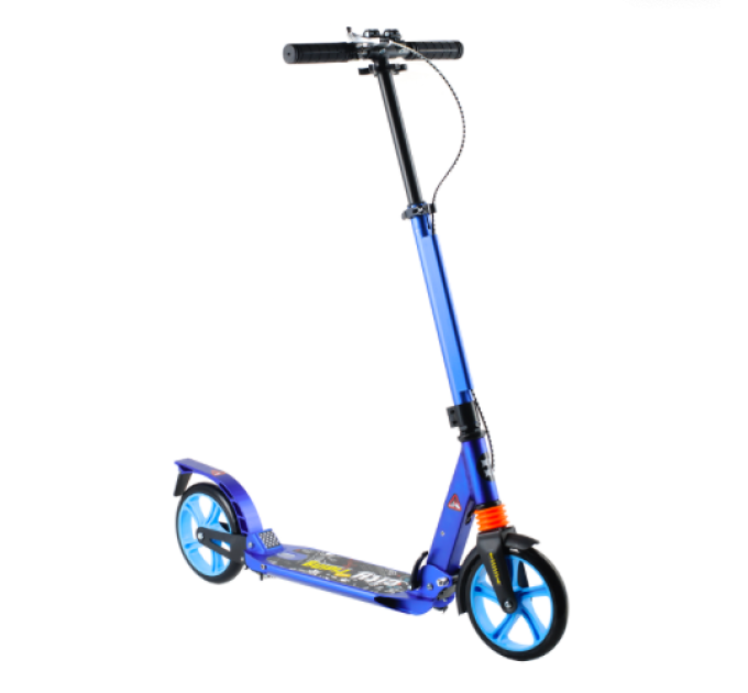 Дитячий самокат Scooter 119D із амортизаторами колеса 20 см