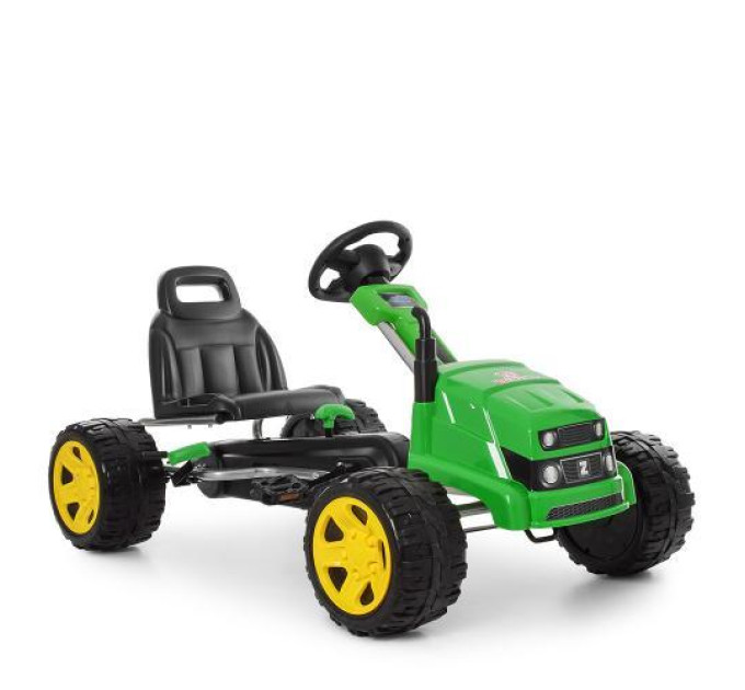 Карт детский Bambi M 4118-5 ева колеса зеленый веломобиль